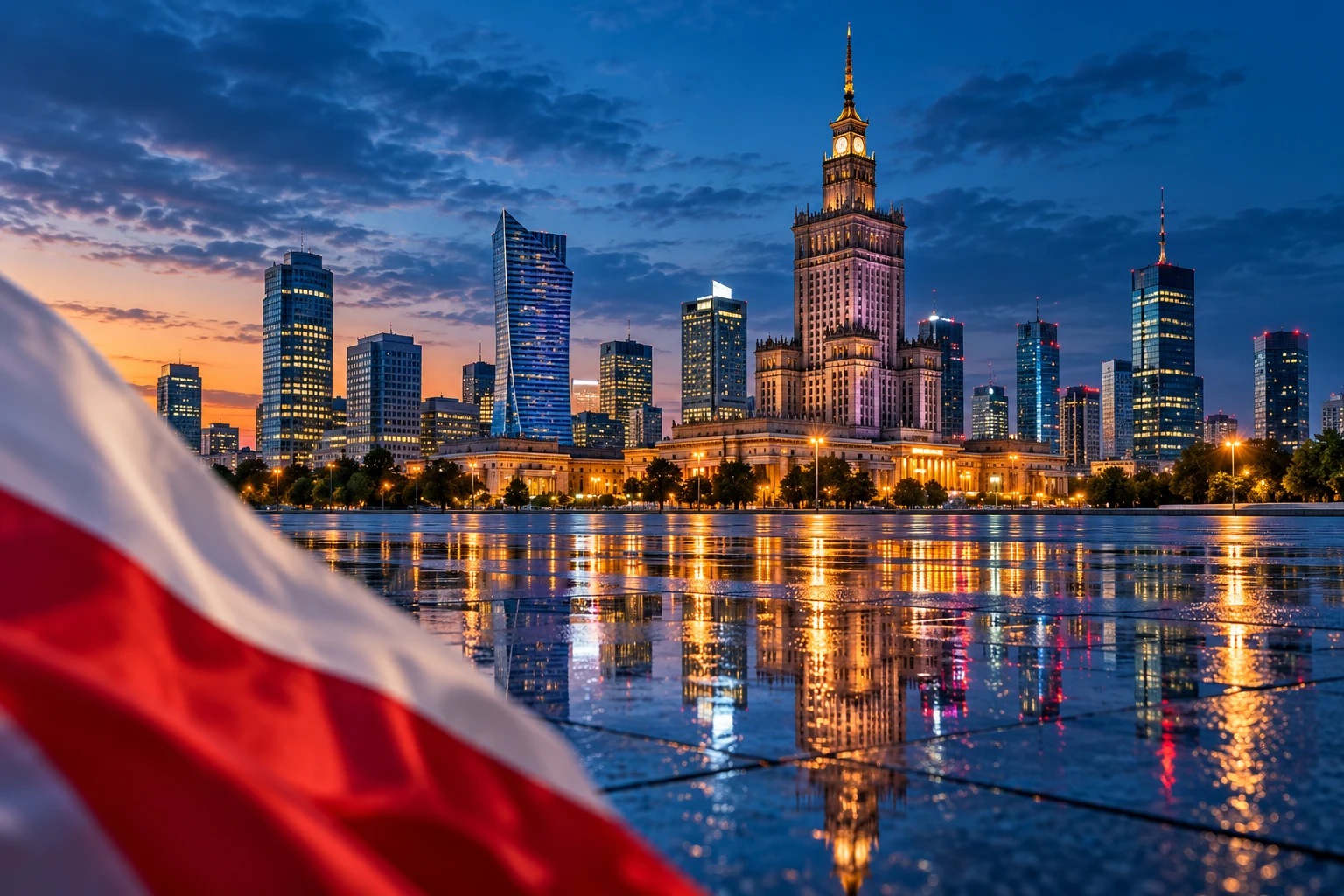 Ilustracja AI — Polska